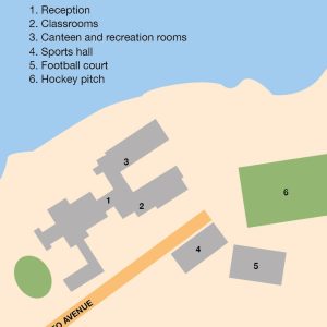 Dalkey - campus map